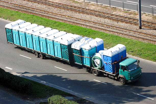 Porta potty delivery and setup in Woodway, TX